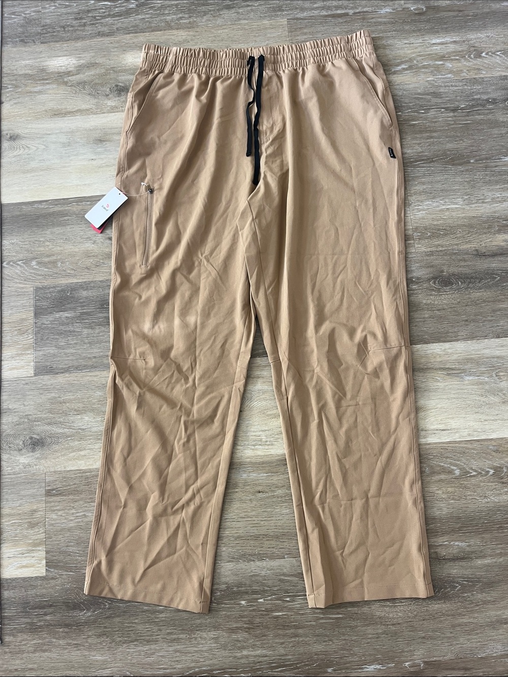 NWT Baleaf Men's Brown Athletic Outdoor Pants Size 2XL